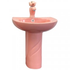 Тюльпан детский Comforty розовый со смесителем