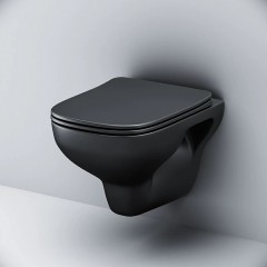 Унитаз подвесной Am.Pm X-Joy S C85A1700MBSC безободковый