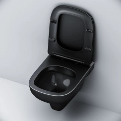 Унитаз подвесной Am.Pm X-Joy S C85A1700MBSC безободковый