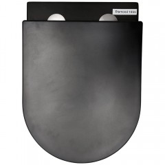 Унитаз подвесной Bloomix Black Diamond 1055 безободковый