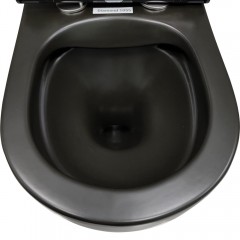 Унитаз подвесной Bloomix Black Diamond 1055 безободковый