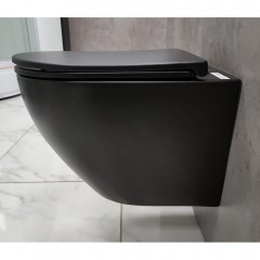Унитаз подвесной Bloomix Black Diamond 1055 безободковый