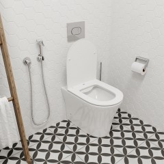 Унитаз приставной Cerutti Adige F CT8907 безободковый