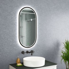 Зеркало OWL Langas black 40 OWLM200302