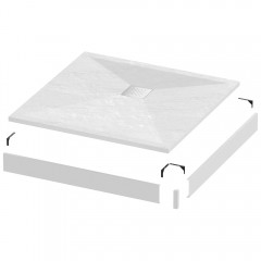 Поддон из искусственного камня Grossman Strong 100x100 GR-S1100100Q