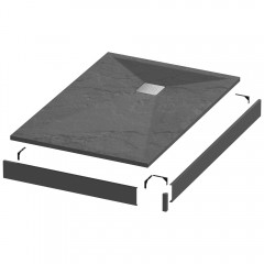 Поддон из искусственного камня Grossman Strong 120x90 GR-S290120Q