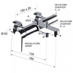 Душевая система Remer Dream D34A8MPUFM25T