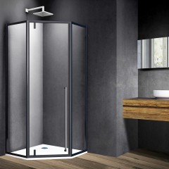 Душевое ограждение Vincea Penta VSP-3P100CLB