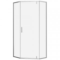 Душевое ограждение Vincea Slim-U VSP-2SU900CL