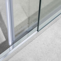 Душевое ограждение Vincea Slim-U VSR-2SU9012CLB