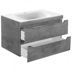 Тумба под раковину Vincea Fine 800 Beton VMC-2F800BT