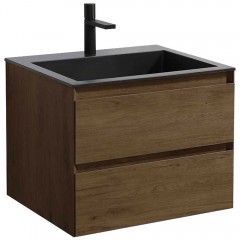 Тумба с раковиной Vincea Luka 600 T.Oak