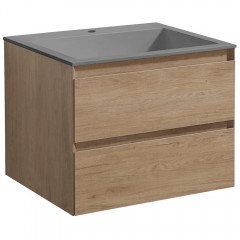 Тумба под раковину Vincea Luka 600 N.Oak VMC-2L600NO
