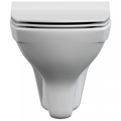 Инсталляция Cersanit Vector + кнопка Corner белый + унитаз Cersanit Carina XL Clean On DPL EO slim с сиденьем A64119