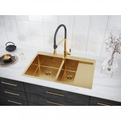 Мойка кухонная Paulmark Kroner PM227851-BGL