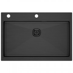 Мойка кухонная Paulmark Kroner-Pro PM707551-GM
