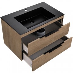 Тумба под раковину Vincea Chiara 2D 800 N.Oak VMC-2C2800NO