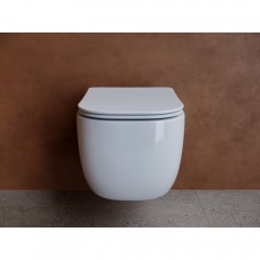 Унитаз подвесной Ceramica Nova Noel CN3013 безободковый