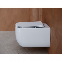 Унитаз подвесной Ceramica Nova Noel CN3013 безободковый