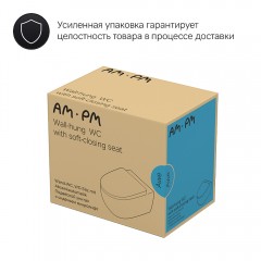 Унитаз Am.Pm Awe C111700WH безободковый (без сиденья)