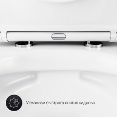 Унитаз подвесной Am.Pm Sense C741701SC безободковый
