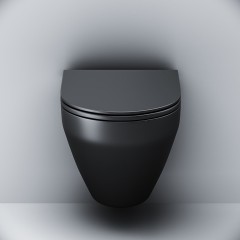 Унитаз подвесной Am.Pm Spirit V2.0 C701700MBSC безободковый