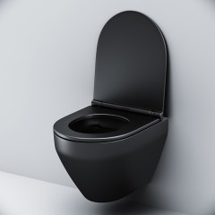 Унитаз подвесной Am.Pm Spirit V2.0 C701700MBSC безободковый