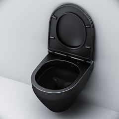 Унитаз подвесной Am.Pm Spirit V2.0 C701700MBSC безободковый