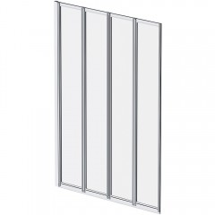Шторка на ванну Am.Pm Like W80BS-100-140CT