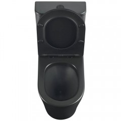 Унитаз SantiLine SL-5026MB безободковый торнадо