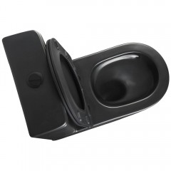 Унитаз SantiLine SL-5026MB безободковый торнадо