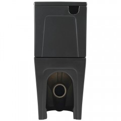Унитаз SantiLine SL-5026MB безободковый торнадо