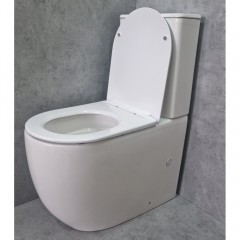 Унитаз CeramaLux TR2176 безободковый торнадо