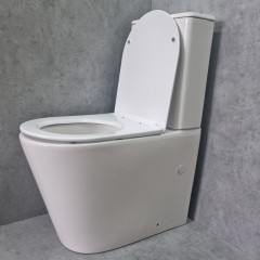 Унитаз CeramaLux TR2178 безободковый торнадо