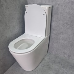 Унитаз CeramaLux TR2178 безободковый торнадо