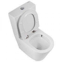 Унитаз BelBagno Flay-tor BB2149CP-TOR+BB2149T+BB2111SC безободковый торнадо