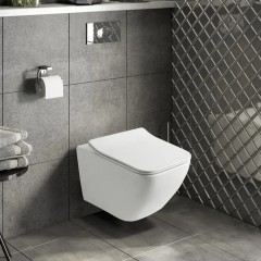 Унитаз подвесной Cerutti Nemo Aria PP CT9753 безободковый