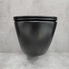 Унитаз подвесной Bloomix Black Diamond MD1055T/UF01 безободковый торнадо