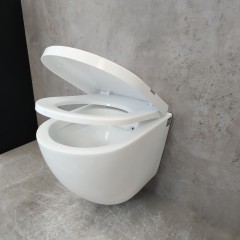 Унитаз подвесной Bloomix Trend MD1203R/UF02 безободковый