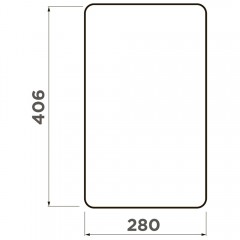 Доска разделочная Omoikiri CB-TARENTO 83-WD