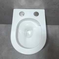 Унитаз подвесной Bloomix Vortex 2.0 T12110/UF1 безободковый торнадо