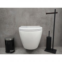 Унитаз подвесной Bloomix Vortex 2.0 T12110/UF1 безободковый торнадо