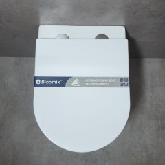 Унитаз подвесной Bloomix Vortex 2.0 T12110/UF1 безободковый торнадо