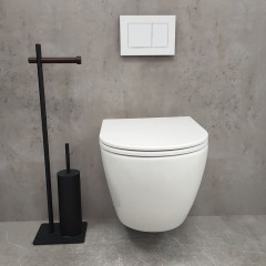 Унитаз подвесной Bloomix Gallant 2.0 T12112R/UF1 безободковый Ceramic+