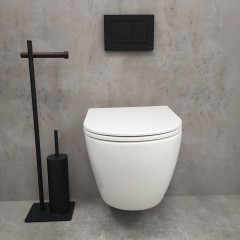 Унитаз подвесной Bloomix Gallant 2.0 T12112R/UF1 безободковый Ceramic+