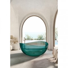 Ванна прозрачная Abber Kristall AT9705Aquamarin