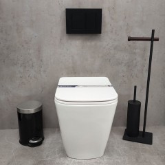 Унитаз приставной Bloomix Franz 2.0 T120103R/UF1 безободковый