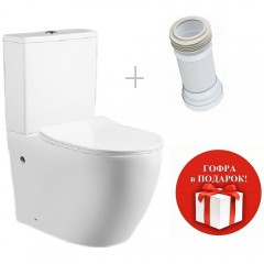 Унитаз Cerutti Orlter CT9867 безободковый