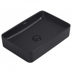 Раковина накладная Abber Rechteck AC2207MB