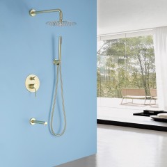 Душевая система встраиваемая Abber Emotion AF8817G